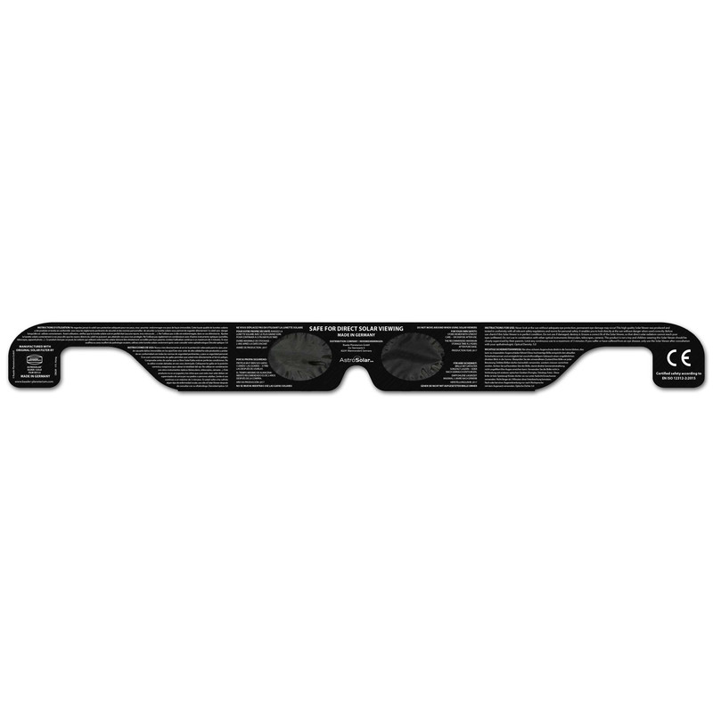 Baader Solförmörkelseglasögon Sonnenfinsternis-Brille Sofi Solar Viewer AstroSolar® Silver/Gold