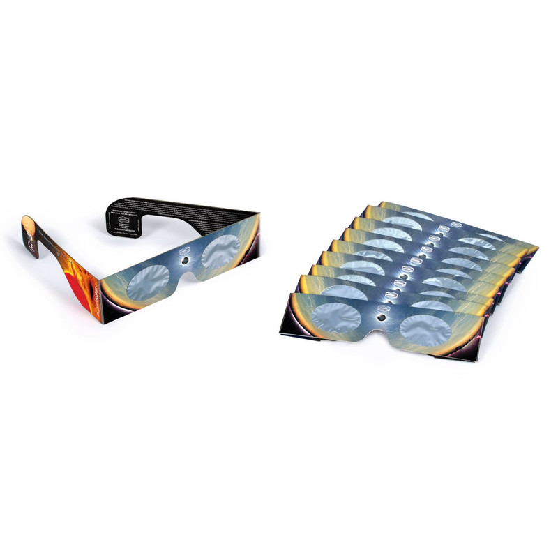 Baader solförmörkelseglasögon Sofi Solar Viewer AstroSolar® Silver/Guld 10 stycken