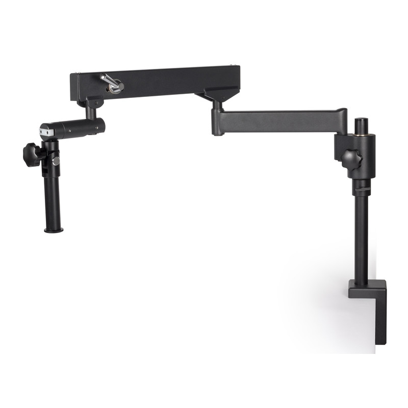 Motic Ledarmstativ  Stativ med flexarm (med bordsklämma), Pelare Ø 32 mm