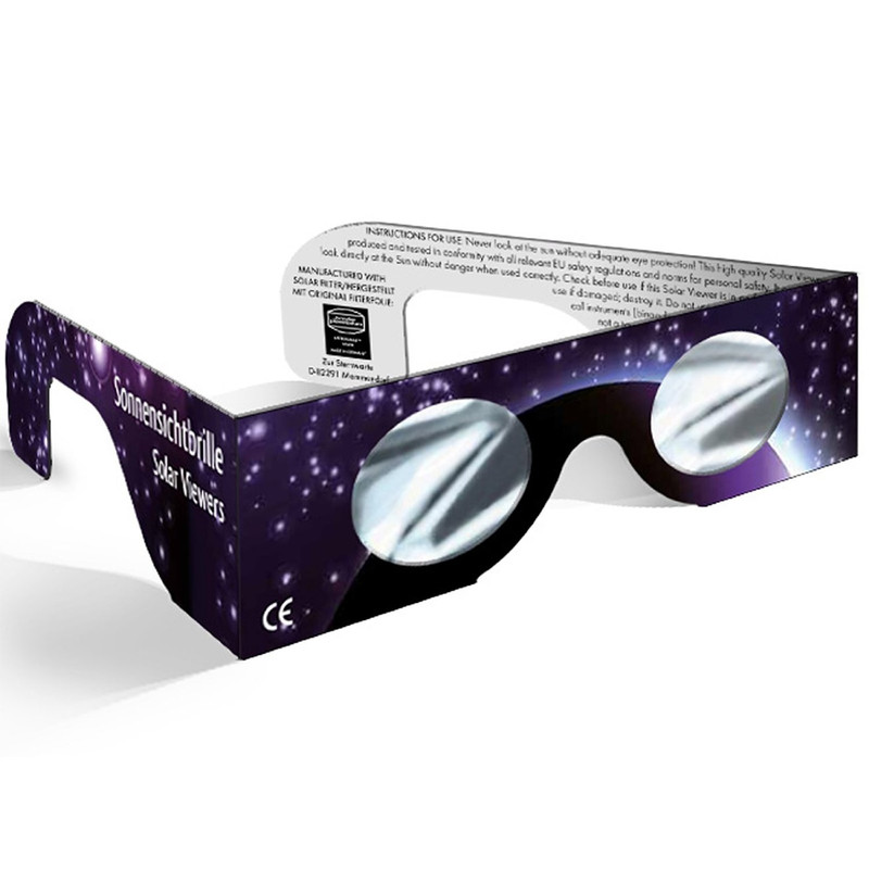 Baader Solförmörkelseglasögon Solar viewing glasses - Solar eclipse glasses - Sofi glasses, 10 stycken