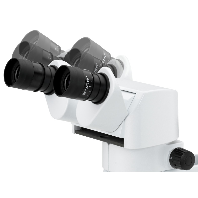 Euromex Zoom-stereomikroskop Stereo-zoom-mikroskop DZ.1100, bino-ergo-huvud, 8-80x, LED