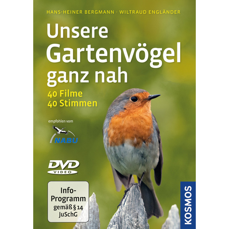 Kosmos Verlag Våra trädgårdsfåglar på nära håll