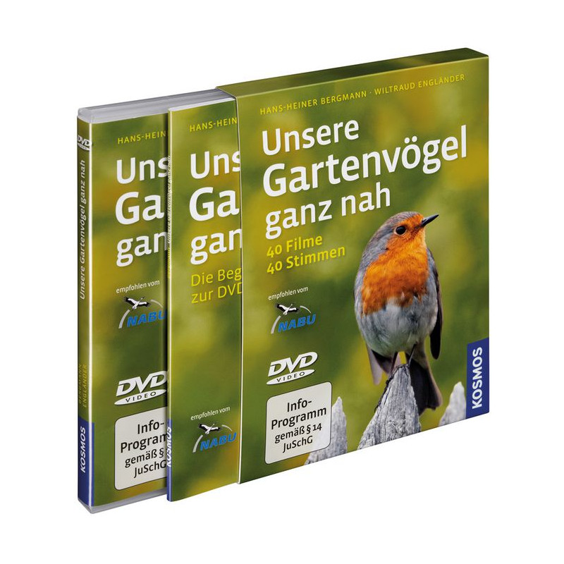 Kosmos Verlag Våra trädgårdsfåglar på nära håll