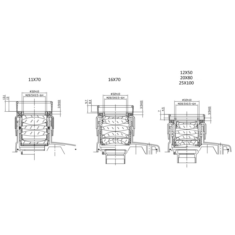 Omegon Kikare Argus 11x70