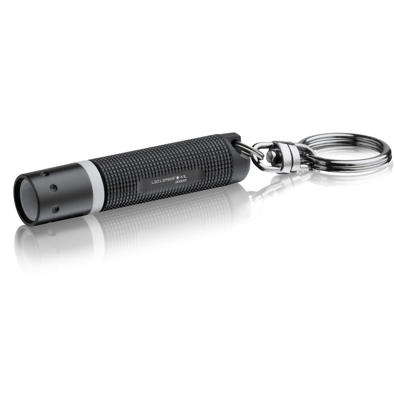 LED LENSER Ficklampa K1L med upplyst ring