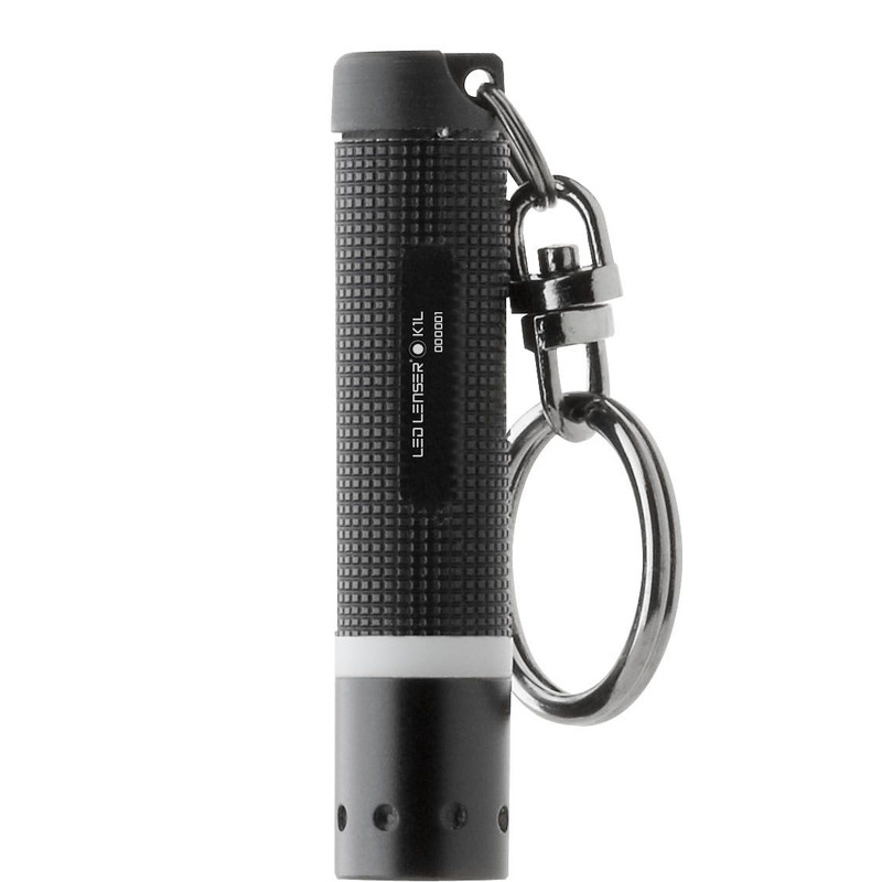 LED LENSER Ficklampa K1L med upplyst ring