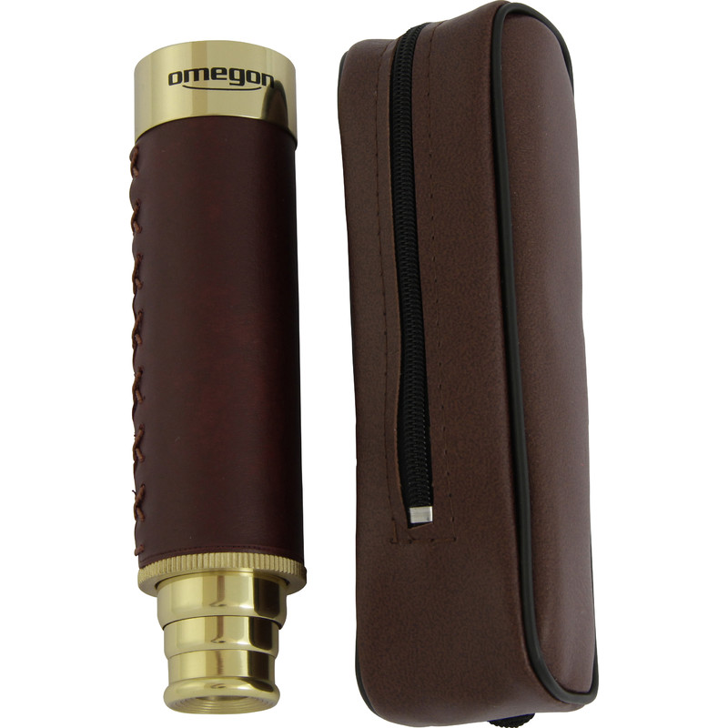 Omegon Fickteleskop Teleskop av mässing 12x30