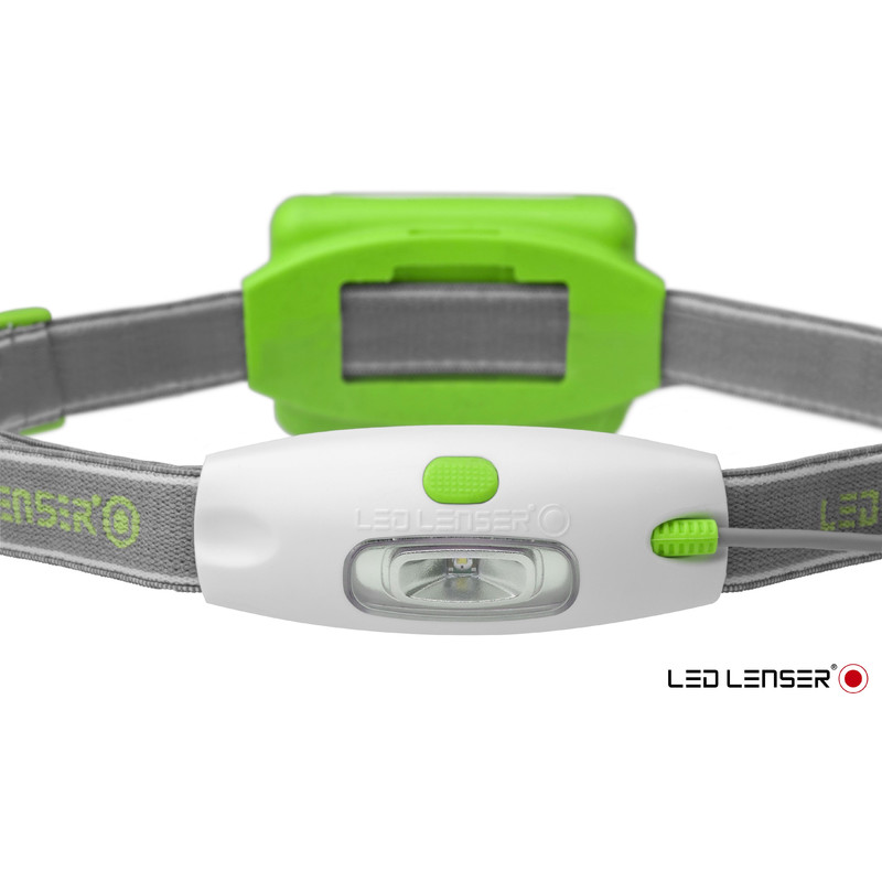 LED LENSER Ficklampa Pannlampa NEO Grön
