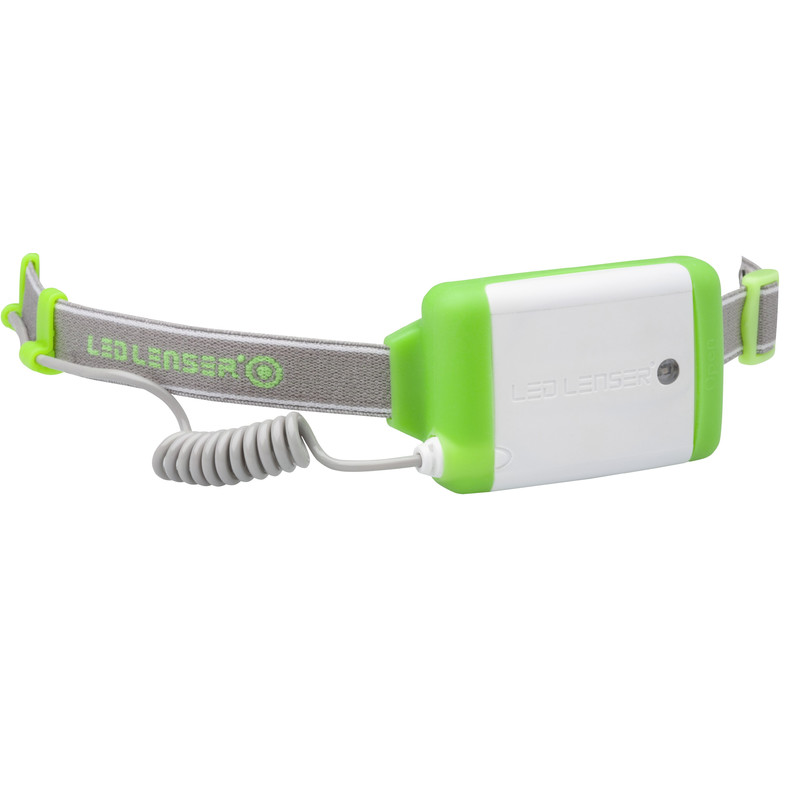 LED LENSER Ficklampa Pannlampa NEO Grön