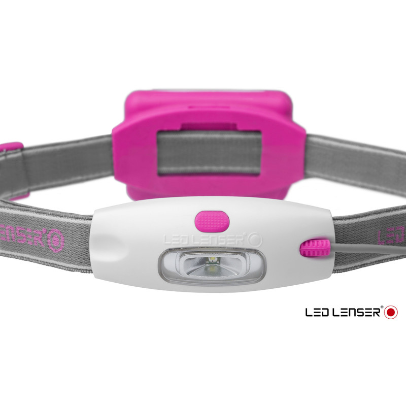 LED LENSER Ficklampa Pannlampa NEO Rosa