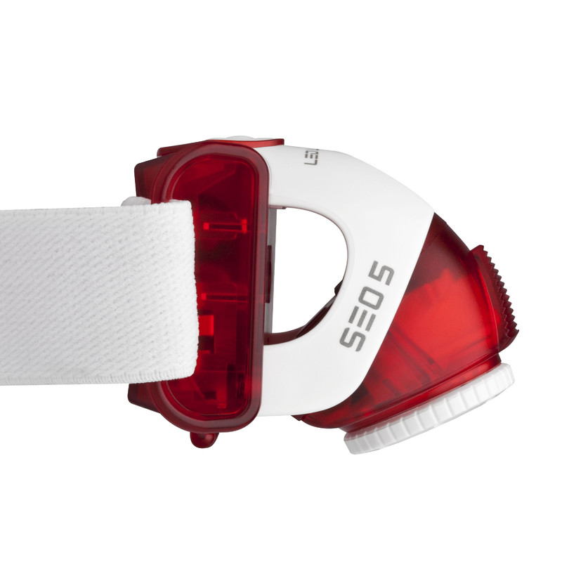 LED LENSER Pannlampa SEO5 Röd