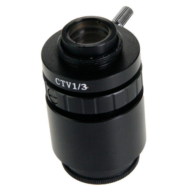 Euromex Kameraadapter Fotoadapter NZ.9833, C-Mount, 0,33x-objektiv för 1/3"