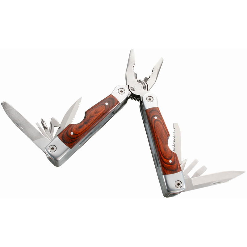 Herbertz Multitool Multiverktyg, pakka trä, 108500