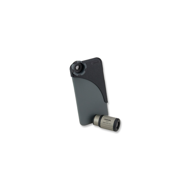 Carson Monokular HookUpz 7x18 Mono med adapter för smartphone iPhone 6