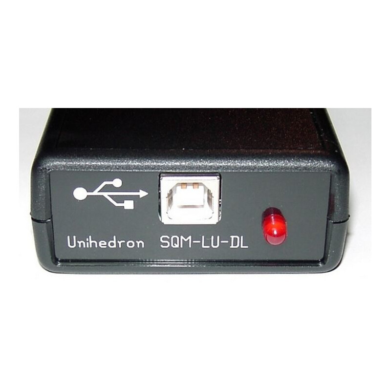 Unihedron Fotometer Sky Quality Meter SQM med lins, USB och datalogger