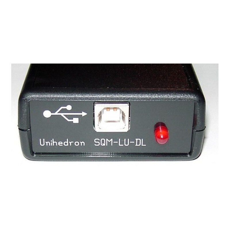 Unihedron Fotometer Sky Quality Meter SQM med objektiv, USB och datalogger