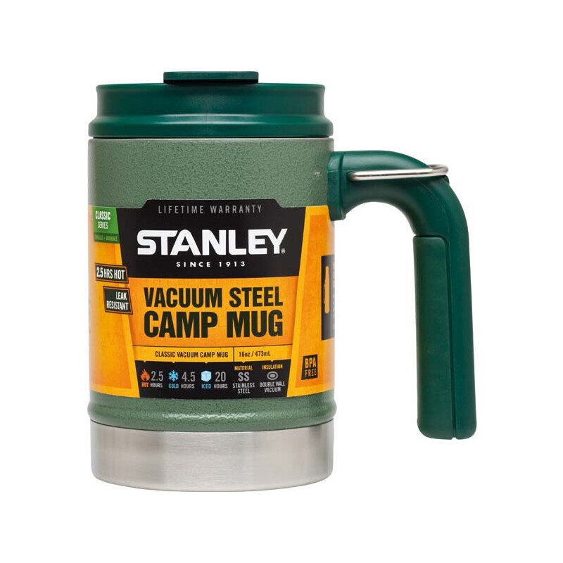 Stanley Classic Camp Mug 0,47 liter termosmugg, grön
