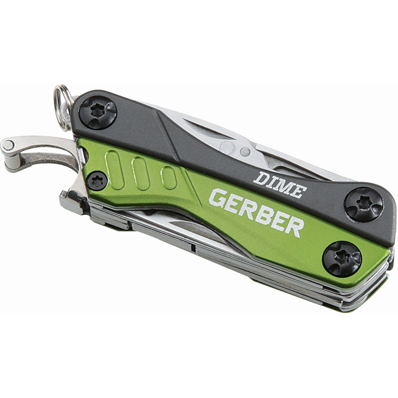 Gerber Multitool Mini multiverktyg DIME grågrön