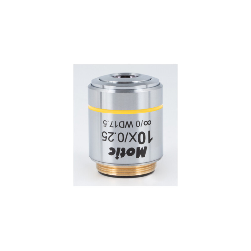 Motic Objektiv CCIS Achromat. LM PL 10x/0,3 (AA=17,5 mm)
