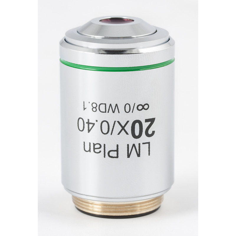 Motic Objektiv, CCIS Achromat. LM PL 20x/0,4 (AA=8,1 mm)