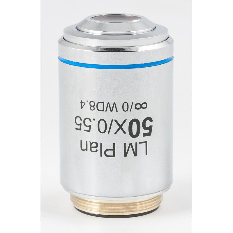 Motic Objektiv, CCIS Achromat. LM PL 50x/0,55 (AA=8,4 mm)