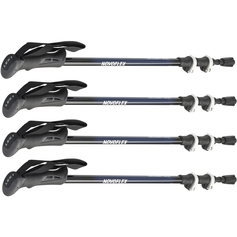 Novoflex QLEG Walk II SET set med 4 vandringsstavar