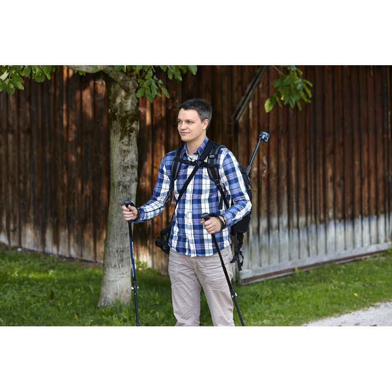 Novoflex Aluminium-trebensstativ TRIOWALK Stativ med tre ben och gångstavar