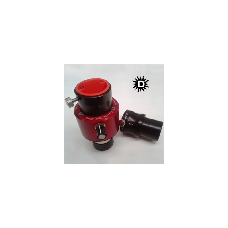 DayStar QUARK H-alpha solfilter combo, protuberanser