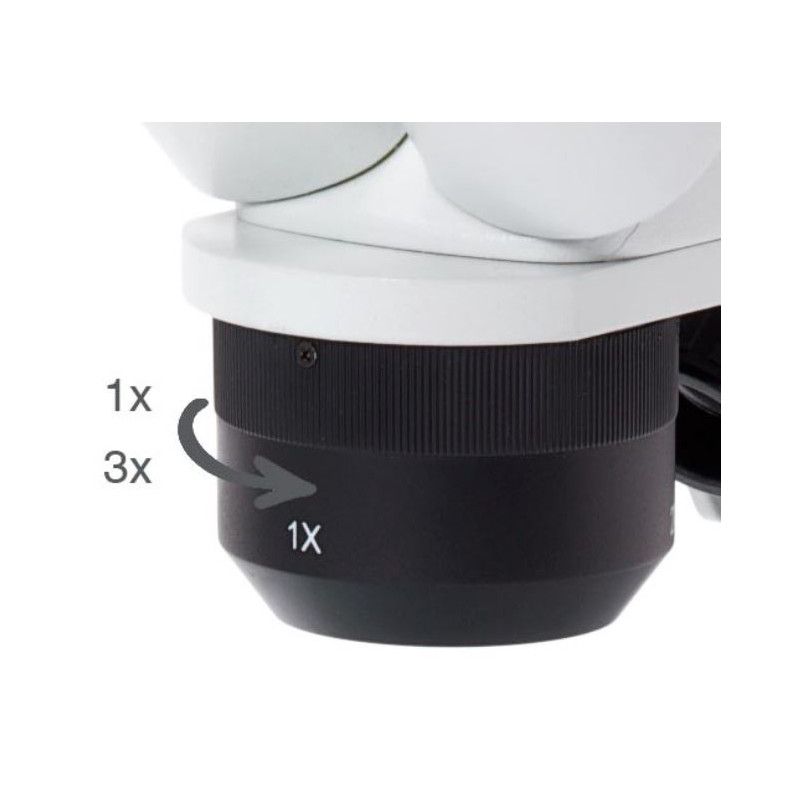 Euromex Stereomikroskop EduBlue 1/3 ED-1302-P, fossil-set