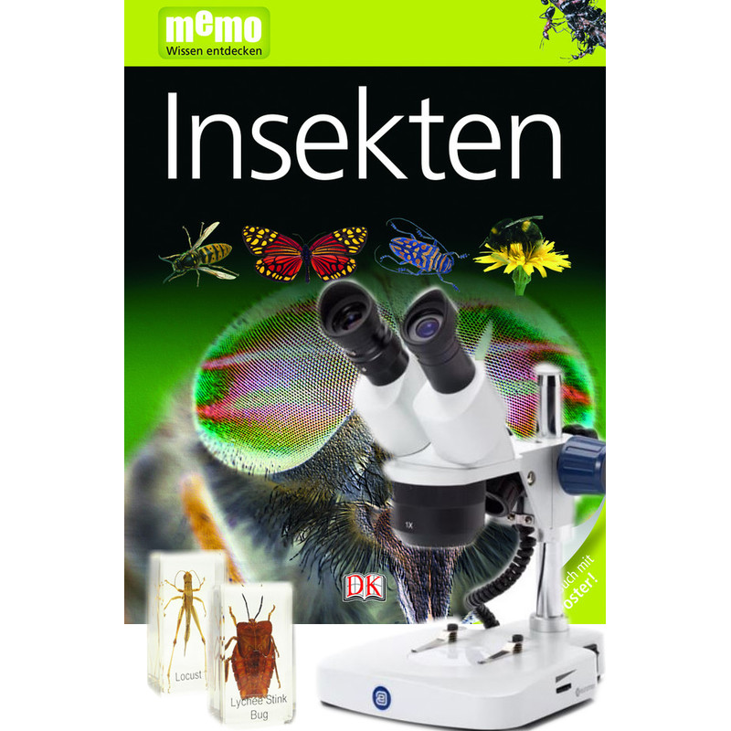 Euromex Stereomikroskop EduBlue 1/3 ED.1302-P, insektsset