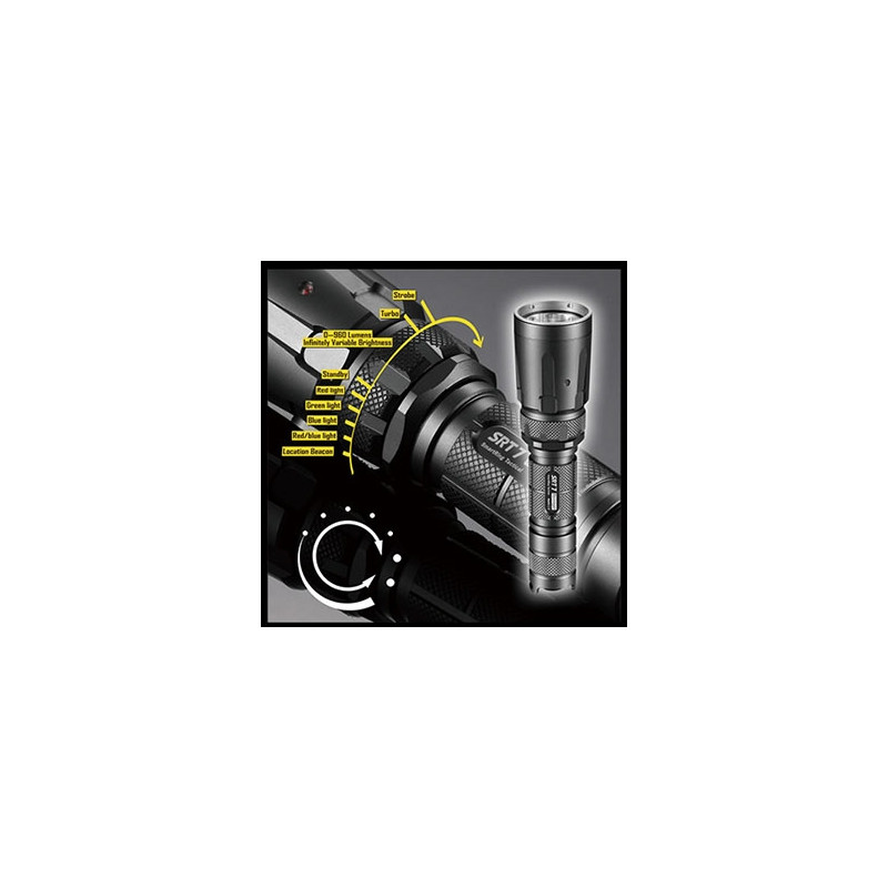 Nitecore Ficklampa SRT-7