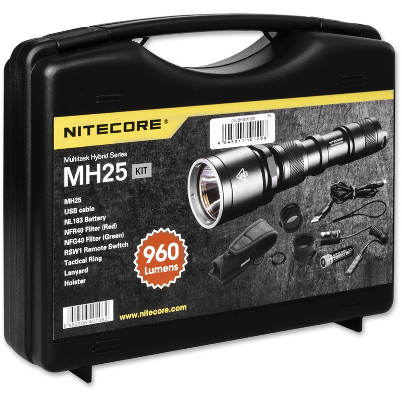 Nitecore Ficklampa MH-25 Jaktkit