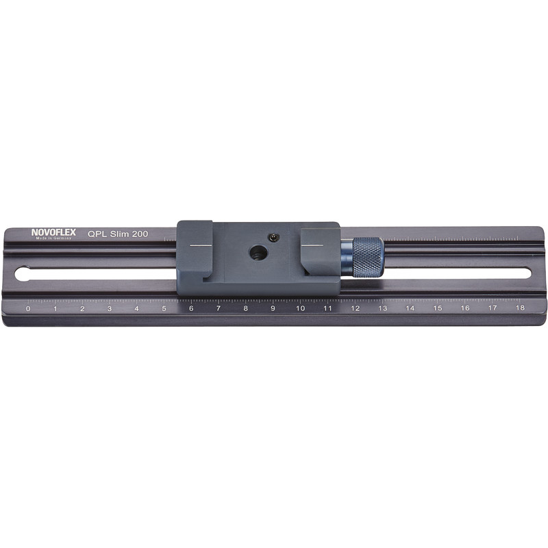 Novoflex QPL Slim 200 spännplatta 200 x 39 mm med monterad Q=Mount Mini