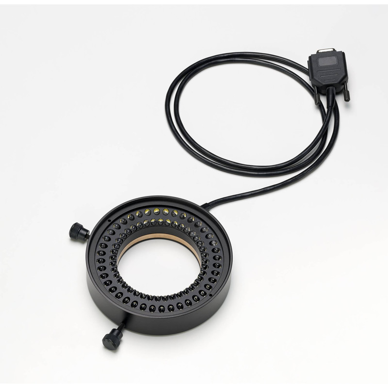 SCHOTT LED Ringlampor f. Intern. Brightfield S 80-25, 80LED, segment. Min. avstånd. 25 mm, Ø 66 mm