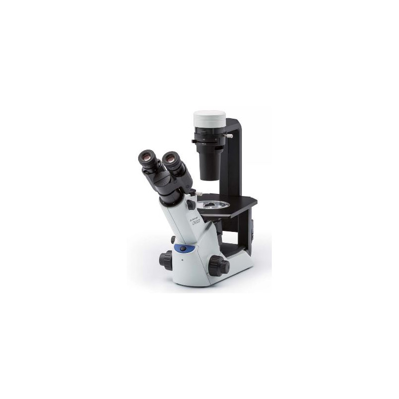 Evident Olympus Invert mikroskop Olympus CKX53 brightfield V1, trino, oändlighet, plan achro, 4x, 10x, LED