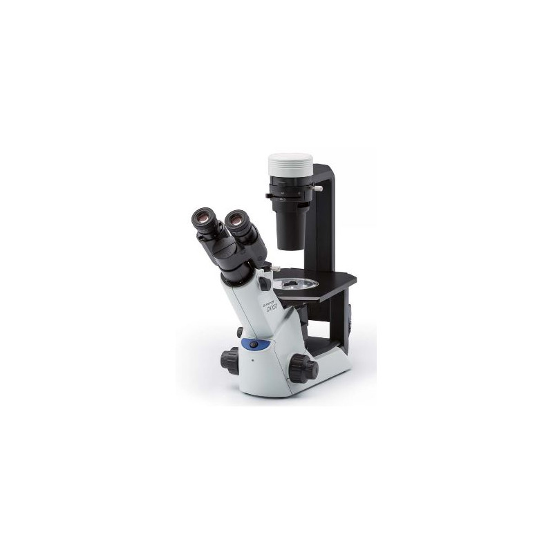 Evident Olympus Invert mikroskop Olympus CKX53 brightfield V2, trino, oändlighet, plan, achro, 2x, 4x, 10x, LED