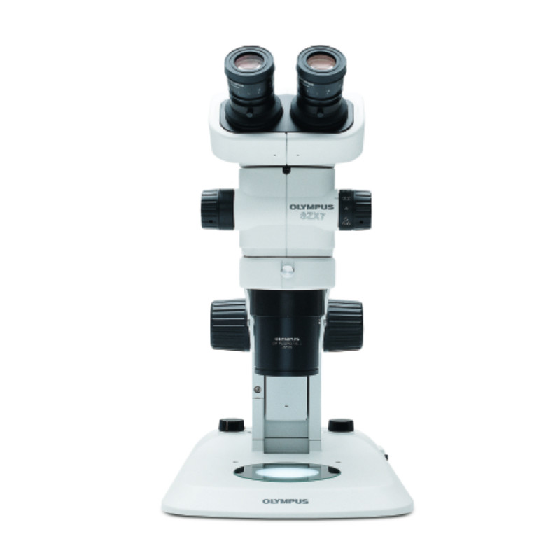 Evident Olympus Zoom-stereomikroskop Olympus mikroskop SZX7, bino, 0,8x-5,6x med ring och genomlysning