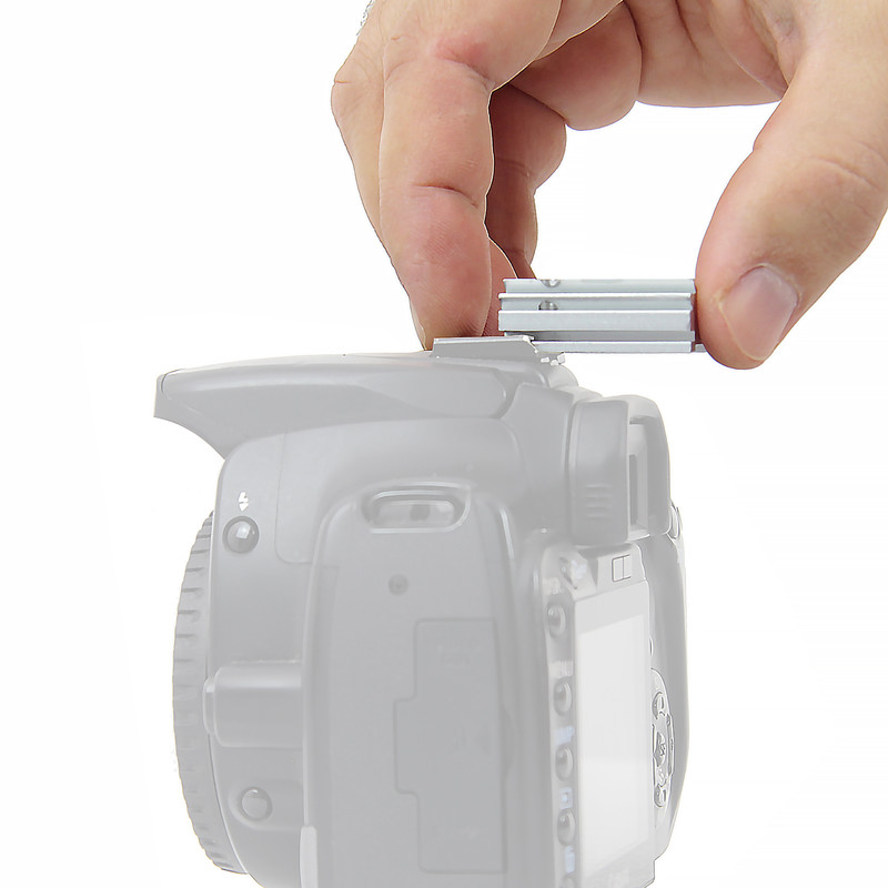 Omegon rödpunktsökare med adapter för snabbsko för DSLR