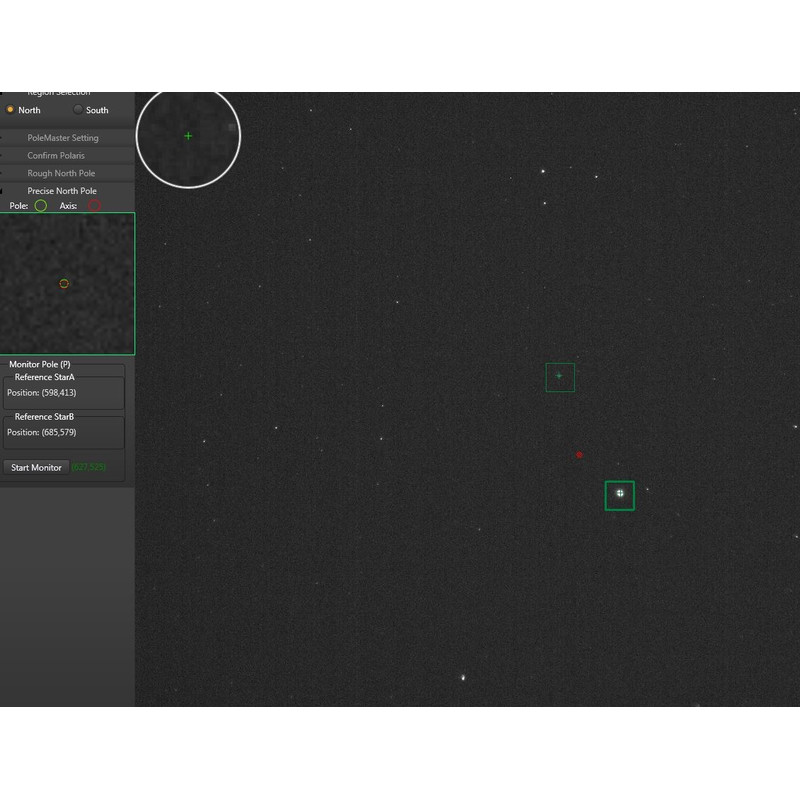 QHY PoleMaster elektronisk Polsökare för Celestron AVX