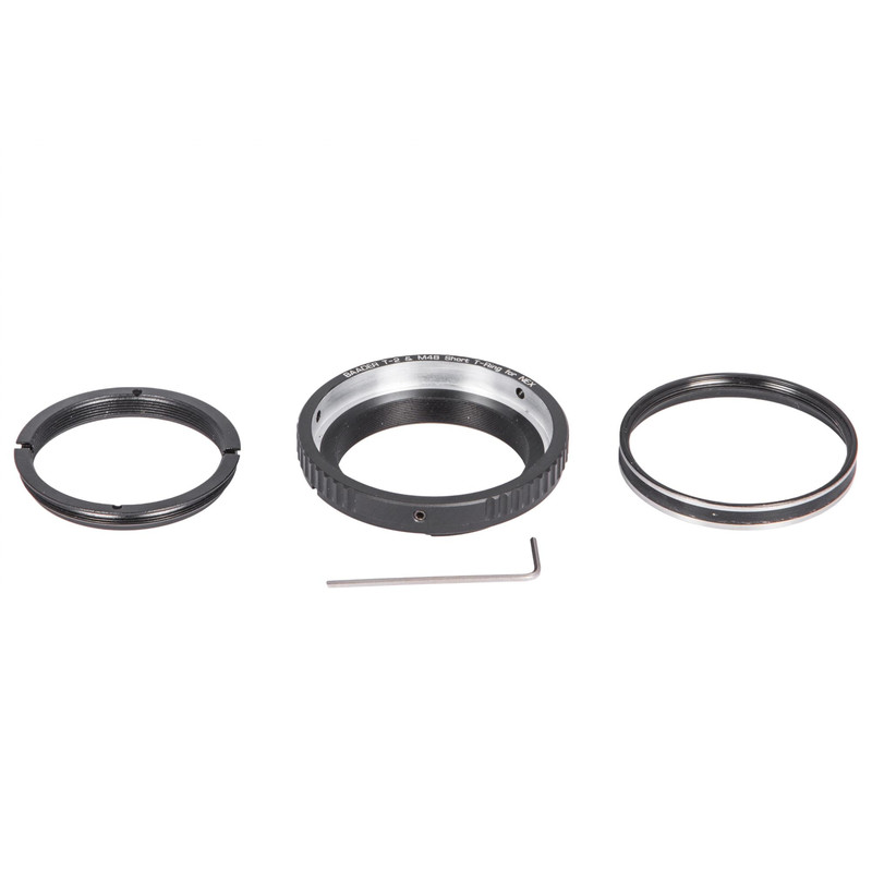 Baader Kameraadapter T-ring för Sony E/NEX-bajonett med D52/M48- och T2-gänga