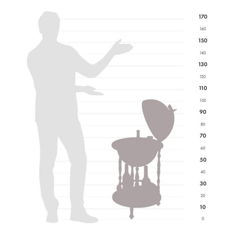 Zoffoli living Globbar Tucano 42cm