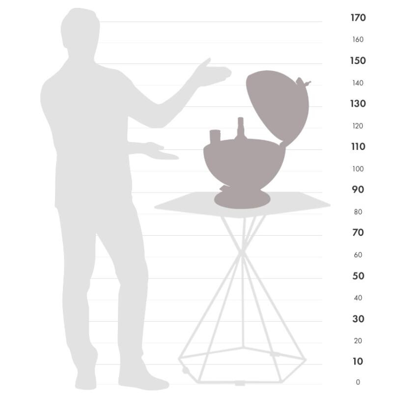 Zoffoli living Globbar Sfera 42 Ivory 42cm