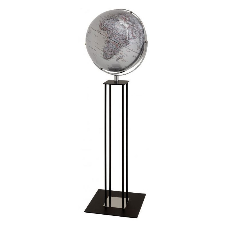 emform Glob, golvmodell Worldtrophy Silver 43cm
