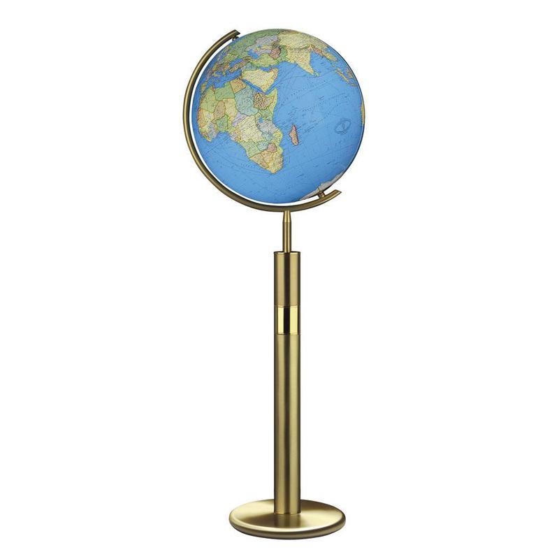 Columbus Glob, golvmodell Duo Mässing 40cm (Engelska)