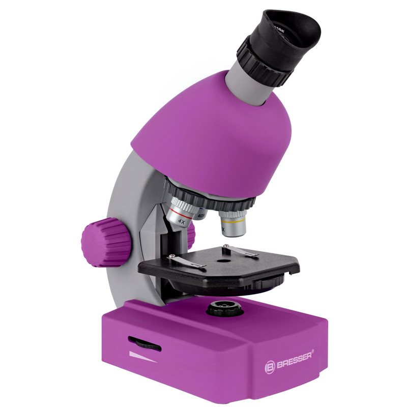 Bresser Junior Mikroskop Junior 40x-640x, violett