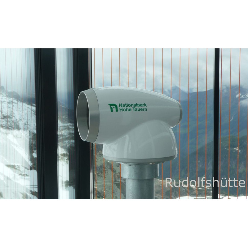 idee-Concept Teleskop Fäst din logotyp