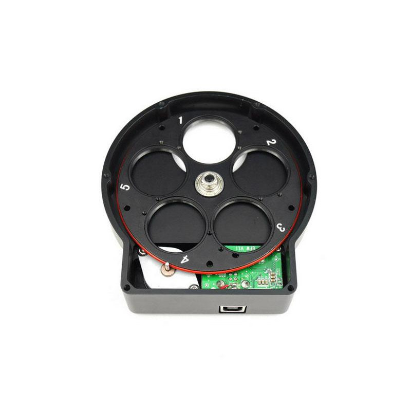 ZWO Motoriserat filterhjul EFWmini 5 x 1,25"/ 5 x 31 mm