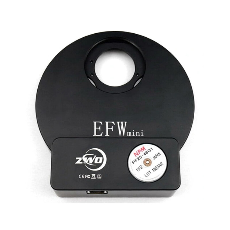 ZWO Motoriserat filterhjul EFWmini 5 x 1,25"/ 5 x 31 mm