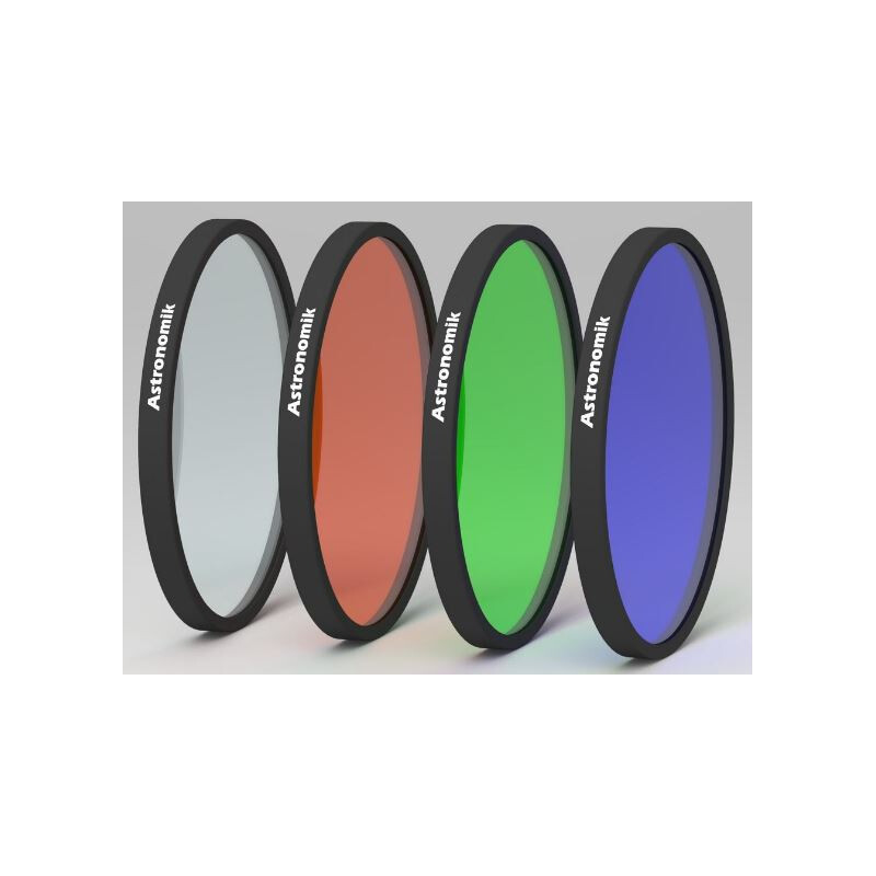 Astronomik L-RGB filteruppsättning typ 2c 50mm monterad