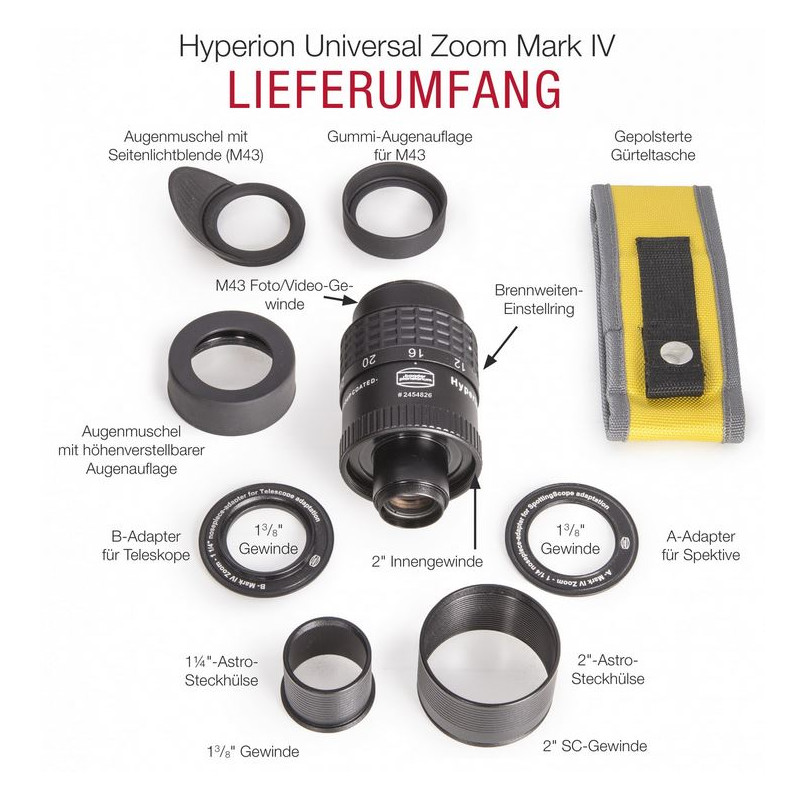 Baader Hyperion Universal Mark IV 8-24mm 2" Zoomokular